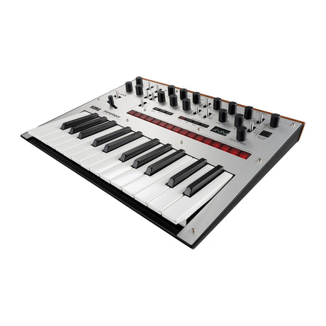 Sintetizador Korg Monologue SV vista oficial completa sobre fondo blanco