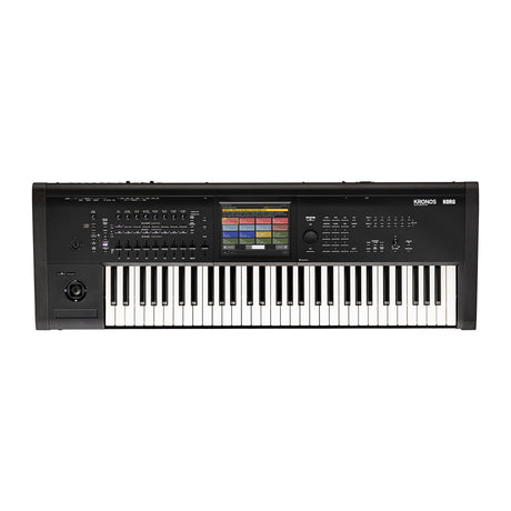 Sintetizador Korg KRONOS3 61 vista oficial completa sobre fondo blanco