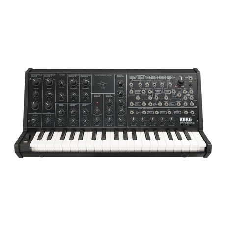 Sintetizador Korg MS 20 Mini vista oficial completa sobre fondo blanco