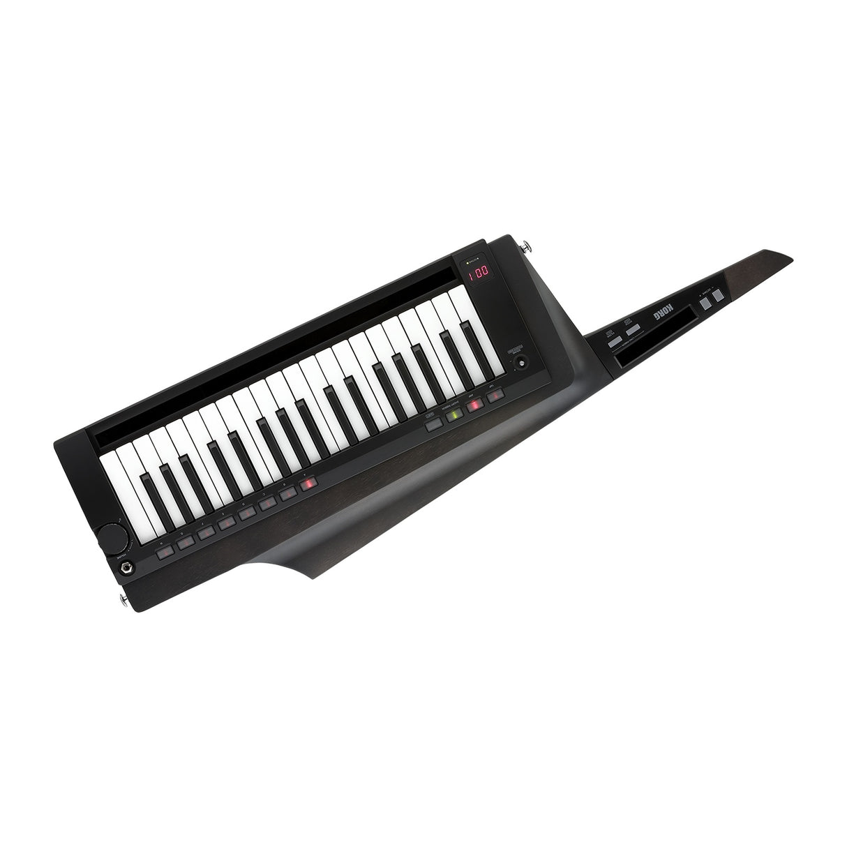 Sintetizador Korg RK 100S 2BK vista oficial completa sobre fondo blanco