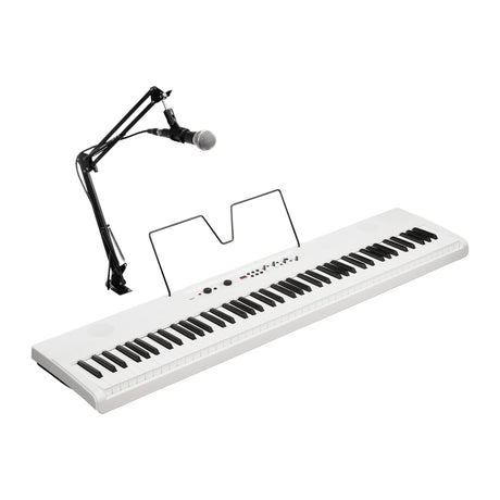 Piano Digital Korg L1 Live vista oficial completa sobre fondo blanco
