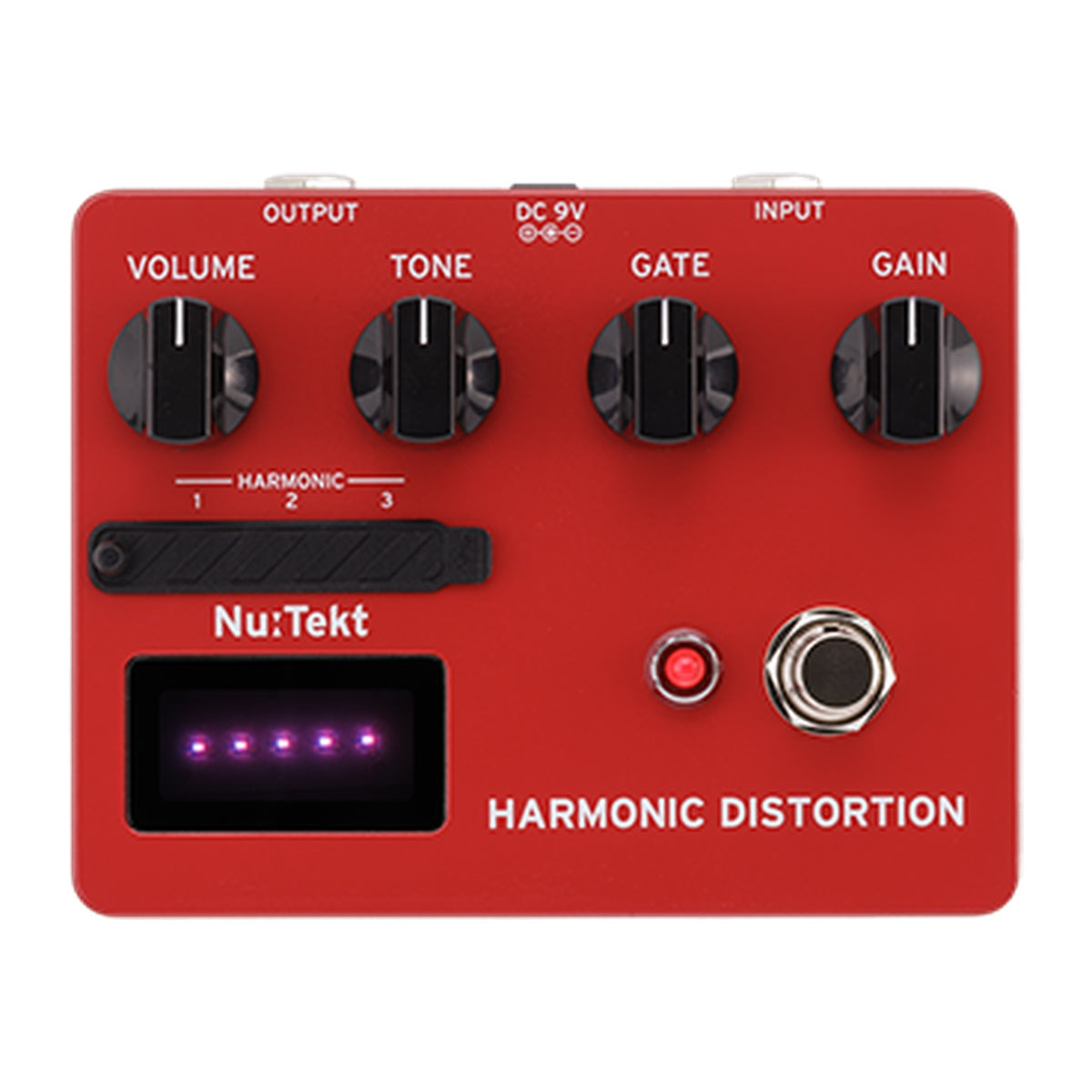 Pedal de Efecto Korg HD S vista oficial completa sobre fondo blanco