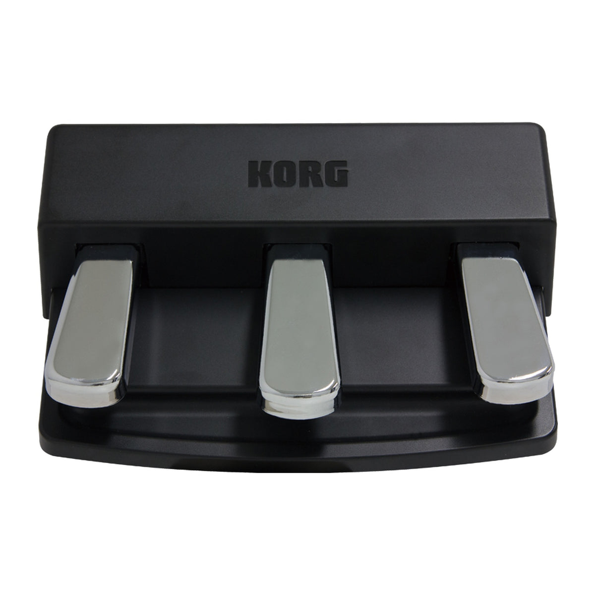 Pedal Triple Korg PU 2 vista oficial completa sobre fondo blanco