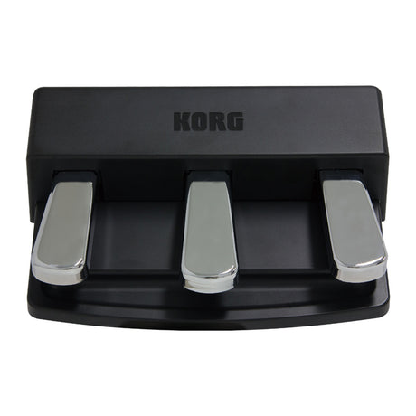 Pedal Triple Korg PU 2 vista oficial completa sobre fondo blanco