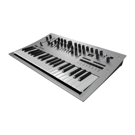 Sintetizador Korg Minilogue Analógico de 37 Teclas vista oficial completa sobre fondo blanco