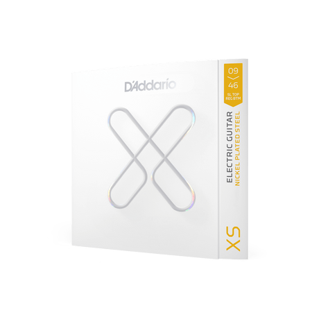 Encordado Daddario XSE0946 XS Nickel Super Light Top/Regular Bottom 09-46, empaque oficial