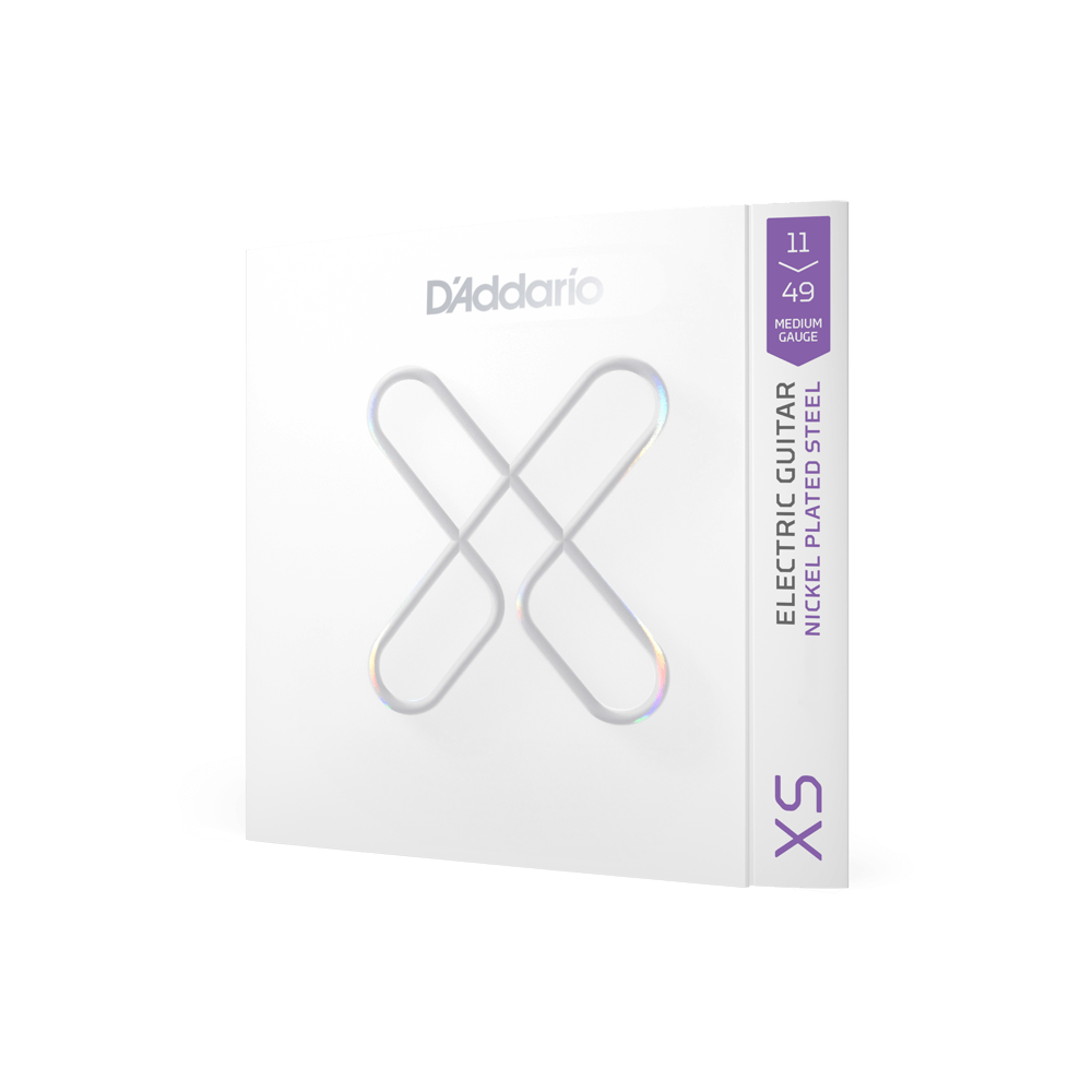 Encordado Daddario XSE1149 XS Nickel Medium 11-49, empaque oficial
