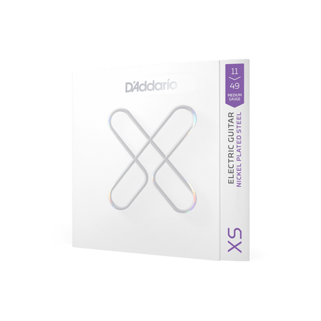 Encordado Daddario XSE1149 XS Nickel Medium 11-49, empaque oficial