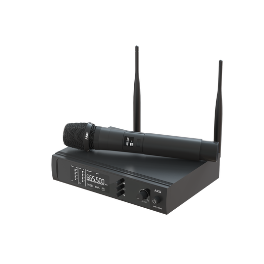 Sistema AKG WP300 completo con receptor, dos antenas y micrófono de mano