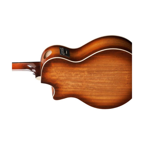 Guitarra electroacústica Ibanez AE160-VMS Vintage Mahogany Sunburst High Gloss, vista adicional 2