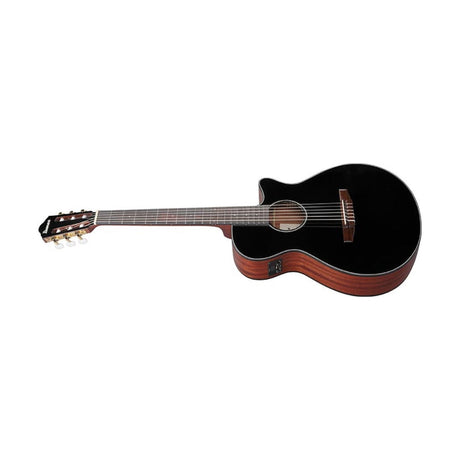 Guitarra electroacústica clásica Ibanez AEG50N-BKH, vista adicional 3