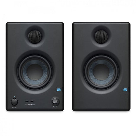 Par de monitores PreSonus Eris E3.5 del kit Ultimate, vista frontal