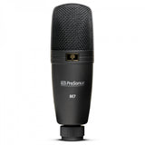 Micrófono PreSonus M7 del kit Ultimate, vista frontal