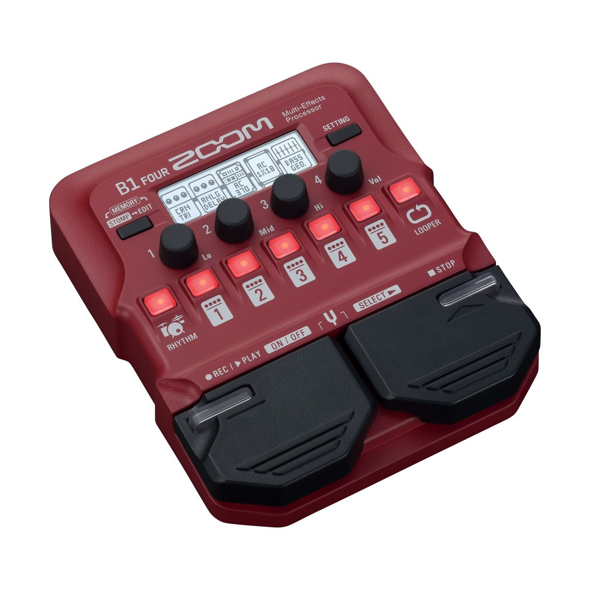 PEDAL EFECTOS ZOOM B1 FOUR 120GL, imagen 2