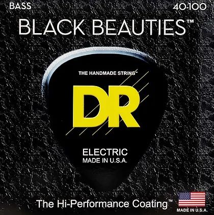 Encordado DR Black Beauties Bajo 5 Cuerdas BKB5 45-125