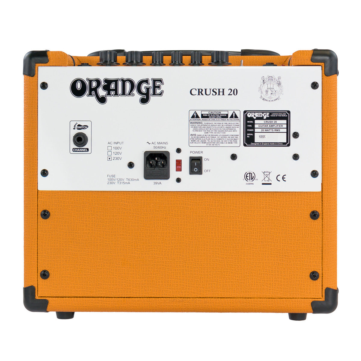 Amplificador Orange Crush 20