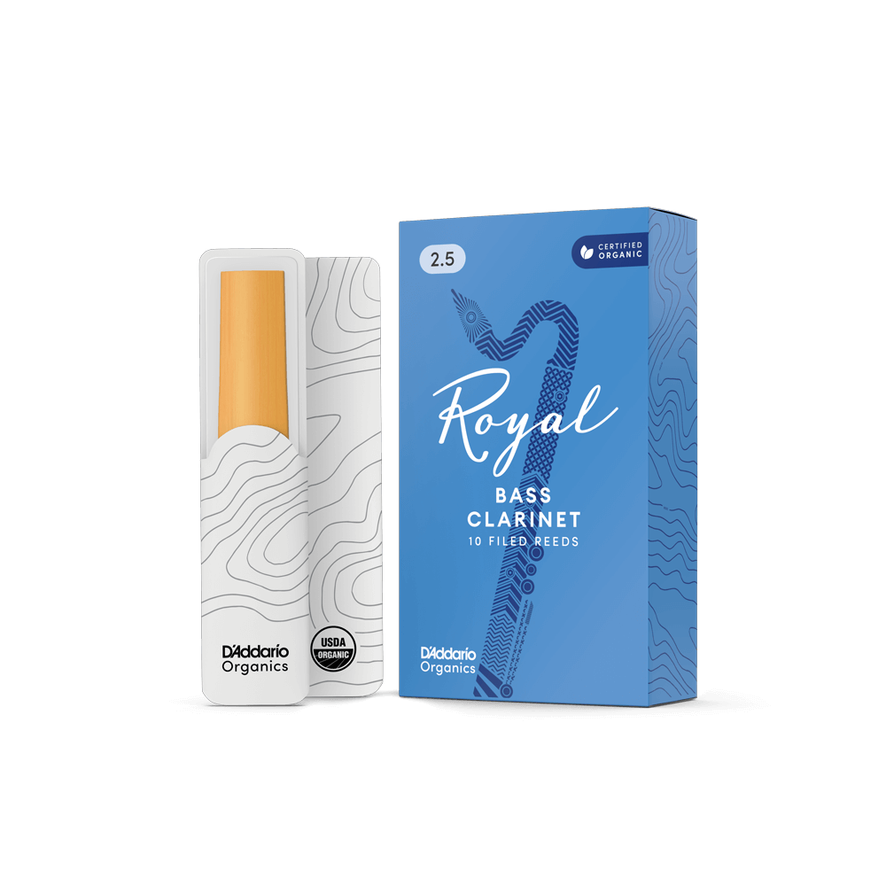 Caña D'Addario Royal REB1025 para clarinete bajo, fuerza 2.5
