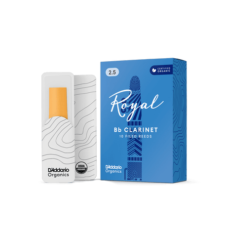 Caña D'Addario Royal RCB1025 para clarinete Sib, fuerza 2.5