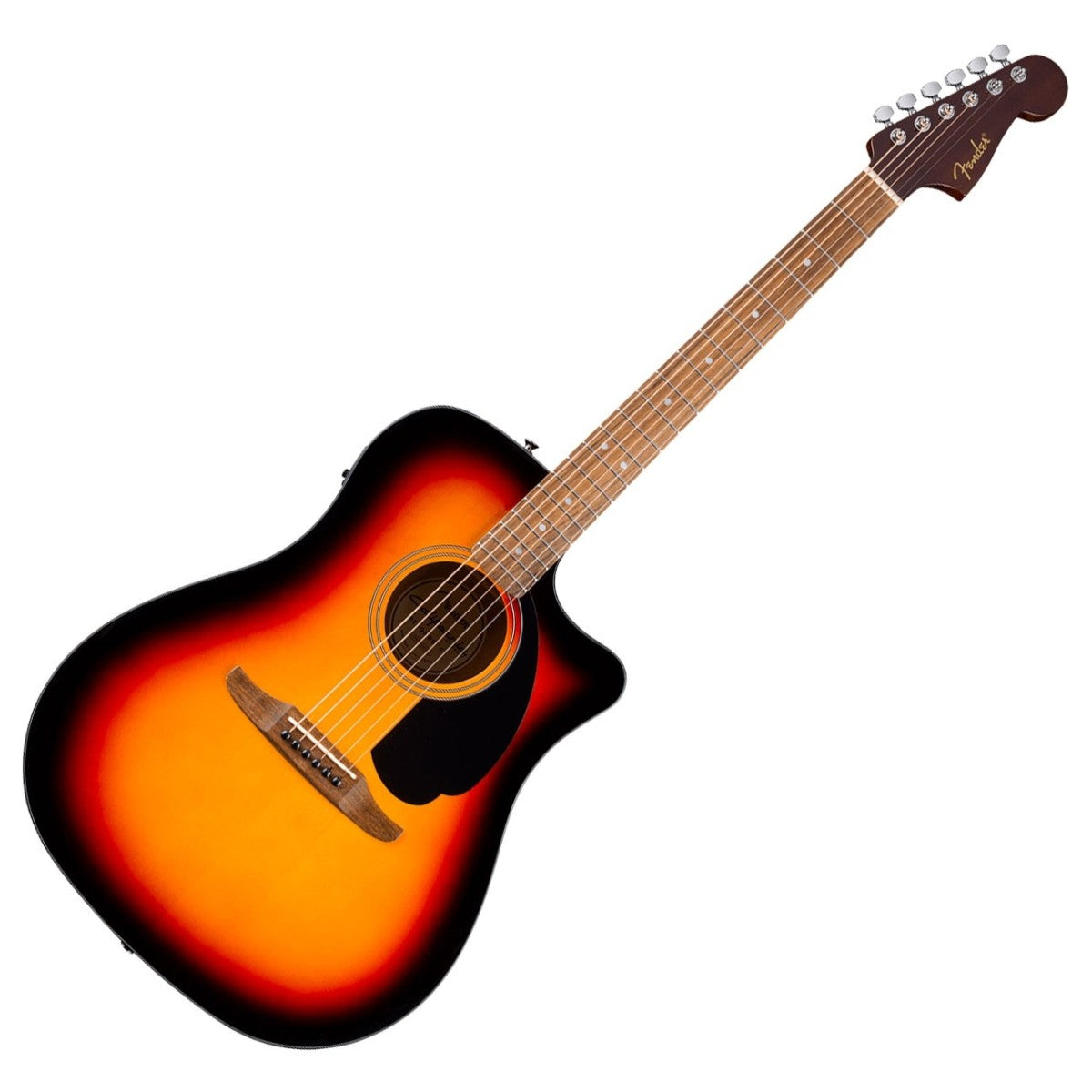Guitarra Electroacustica Fender Debut Redondo Sunburst