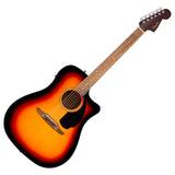 Guitarra Electroacustica Fender Debut Redondo Sunburst