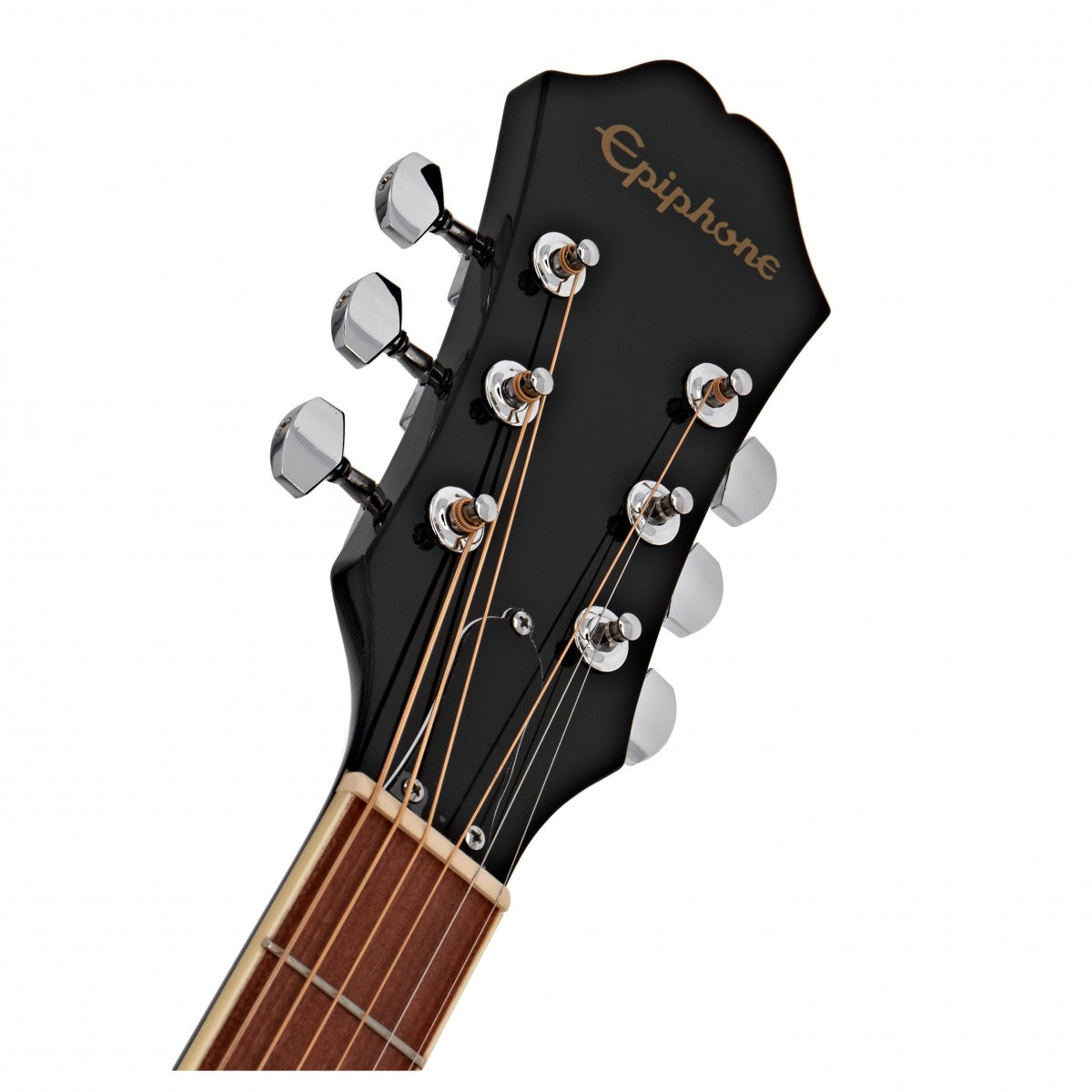 GUITARRA ACUSTICA EPIPHONE DR100EB NEGRA EA10EBCH1, imagen 4