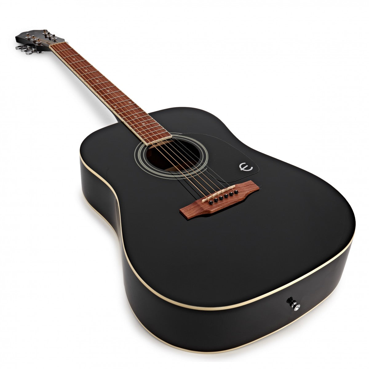 GUITARRA ACUSTICA EPIPHONE DR100EB NEGRA EA10EBCH1, imagen 5