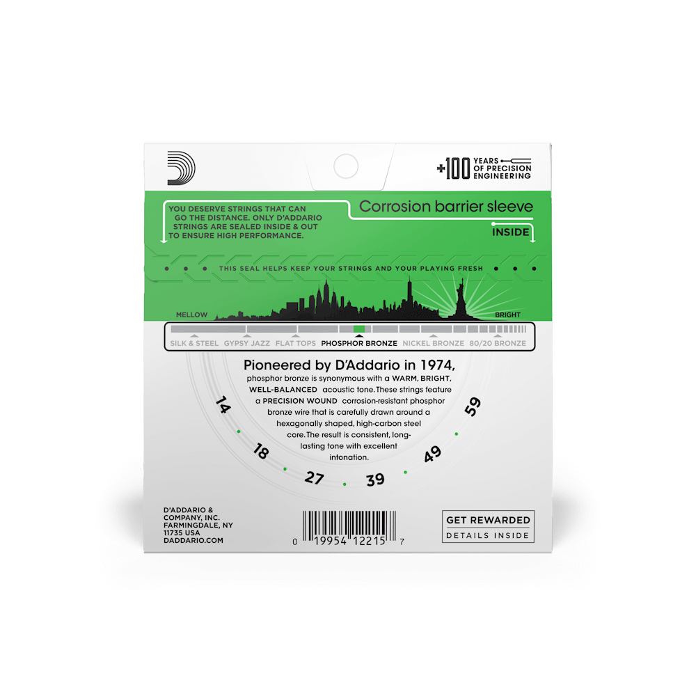 Encordado D’Addario EJ18, imagen oficial adicional 2