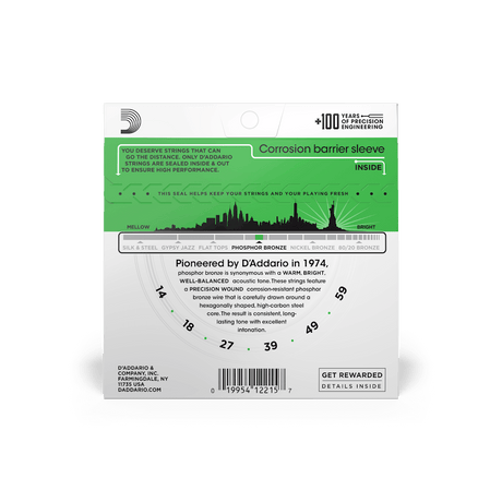 Encordado D’Addario EJ18, imagen oficial adicional 2
