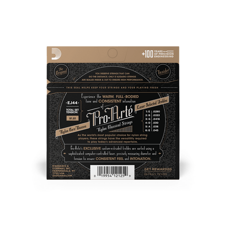 Encordado D’Addario EJ44, imagen oficial adicional 2