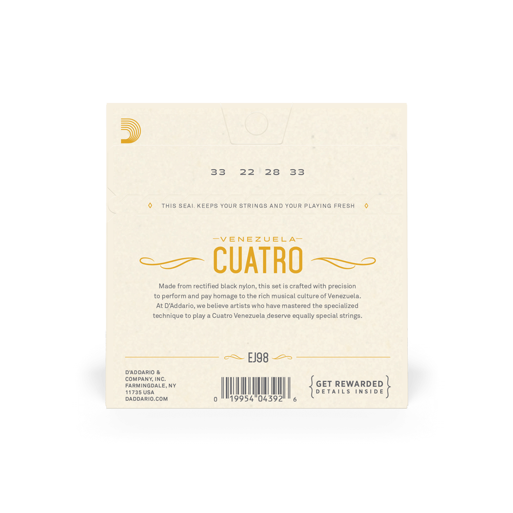 Encordado D’Addario EJ98, imagen oficial adicional 2