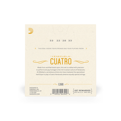 Encordado D’Addario EJ98, imagen oficial adicional 2