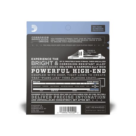 Encordado D’Addario EPS165-5, imagen oficial adicional 2