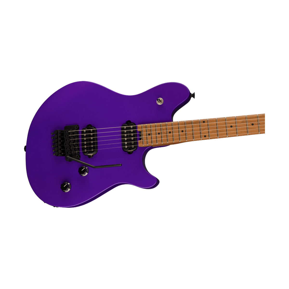 EVH Wolfgang WG Standard 5107003599 Royalty Purple, detalle del cuerpo y controles