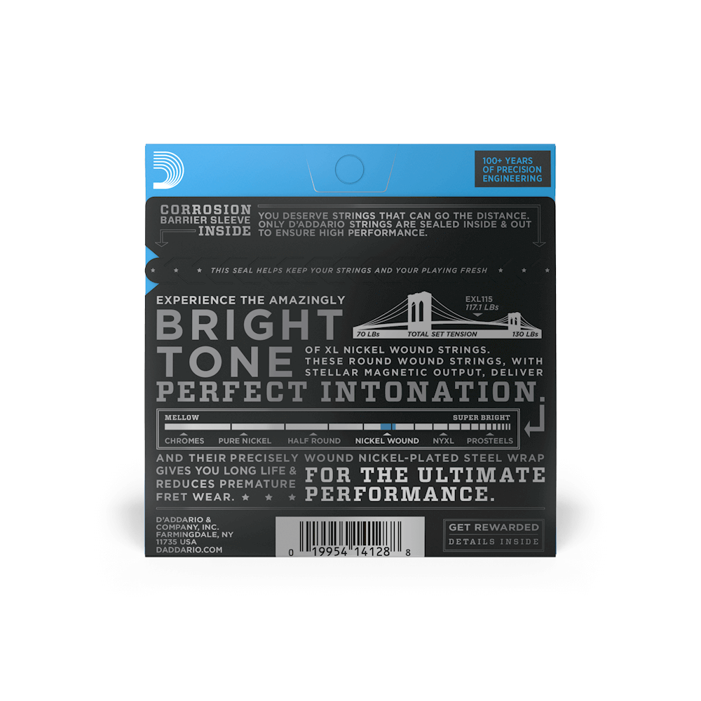 Encordado D’Addario EXL115, imagen oficial adicional 3