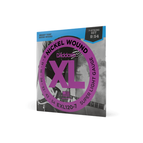 Encordado D’Addario EXL120-7, vista principal
