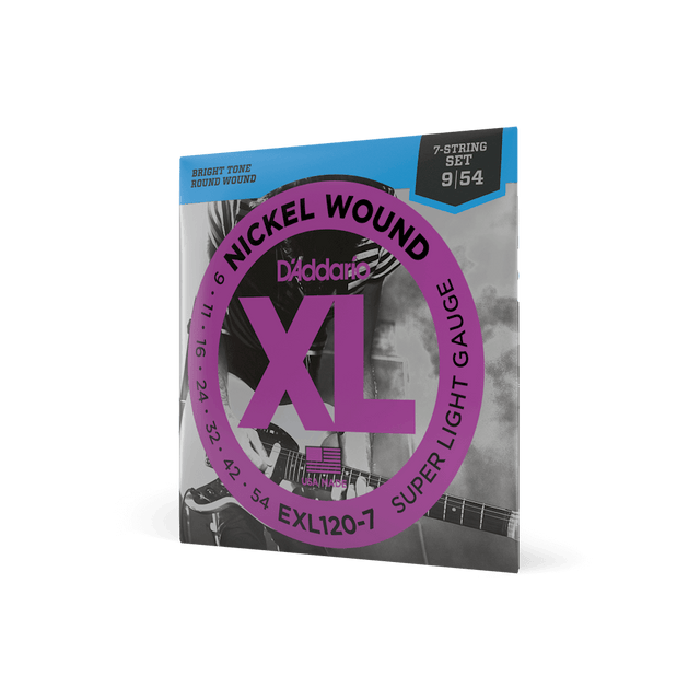 Encordado D’Addario EXL120-7, vista principal