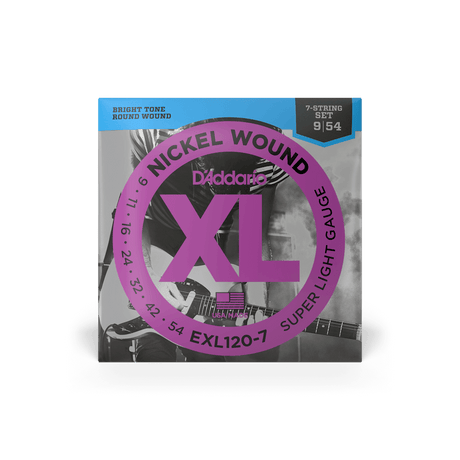 Encordado D’Addario EXL120-7, imagen oficial adicional 1