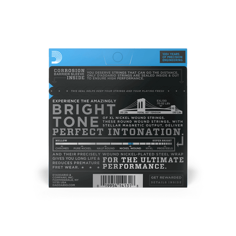 Encordado D’Addario EXL130, imagen oficial adicional 2