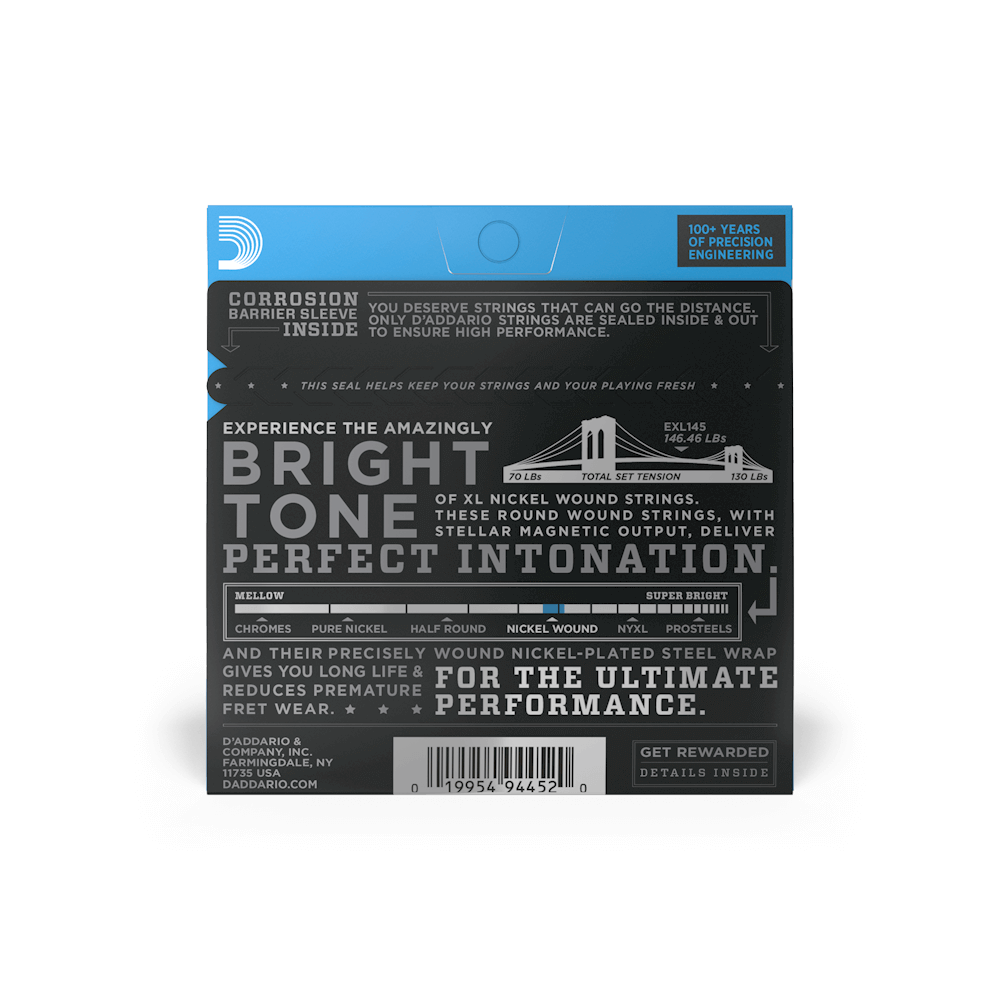 Encordado D’Addario EXL145, imagen oficial adicional 2