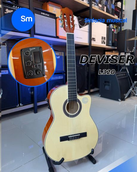 Guitarra Electroacústica Deviser L320N EQ Natural
