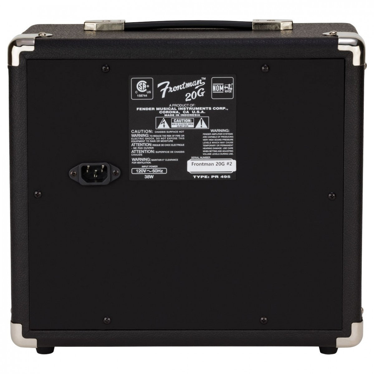 Amplificador Fender Frontman FM-20G - foto 2