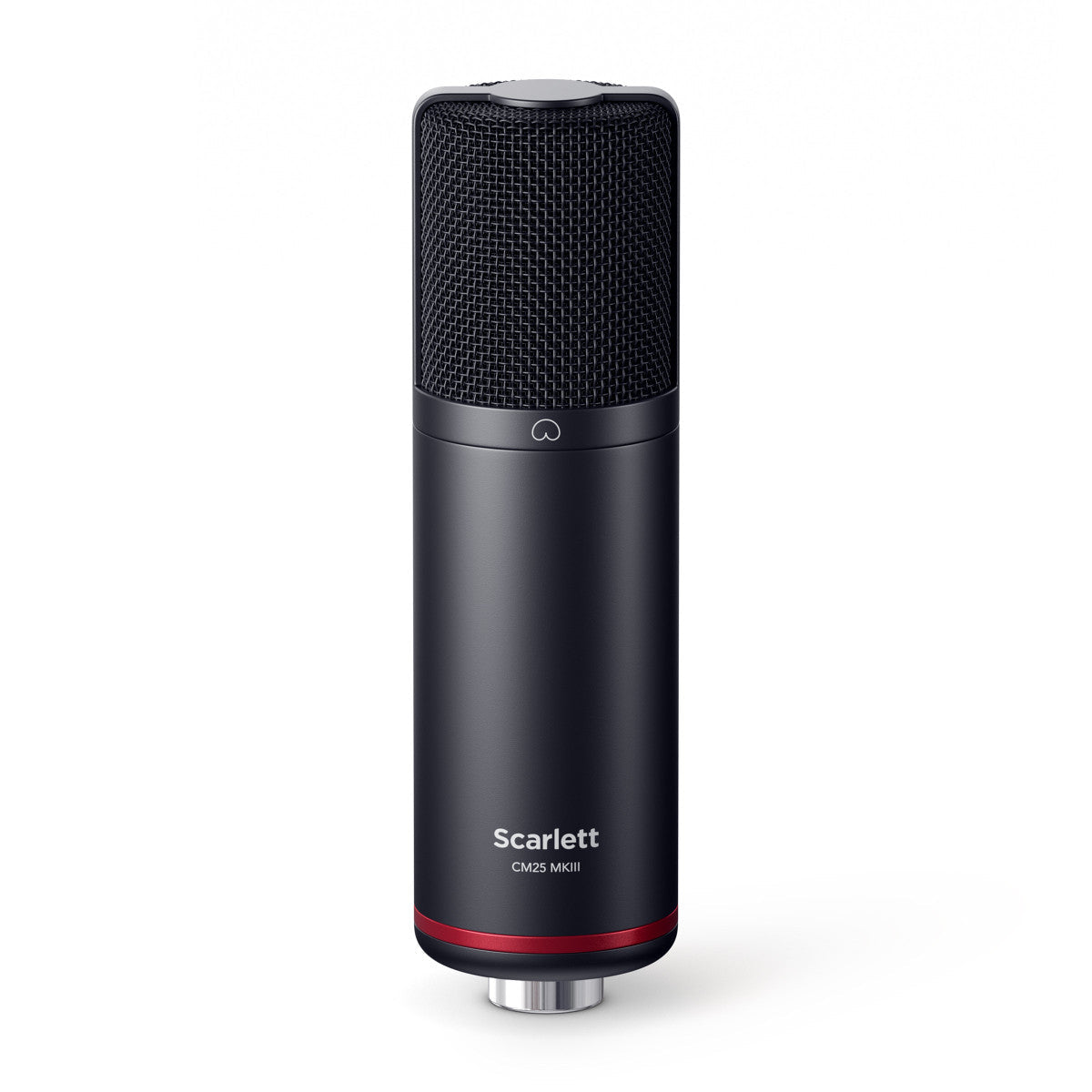 Micrófono condensador Focusrite CM25 MkIII incluido en Scarlett 2i2 Studio