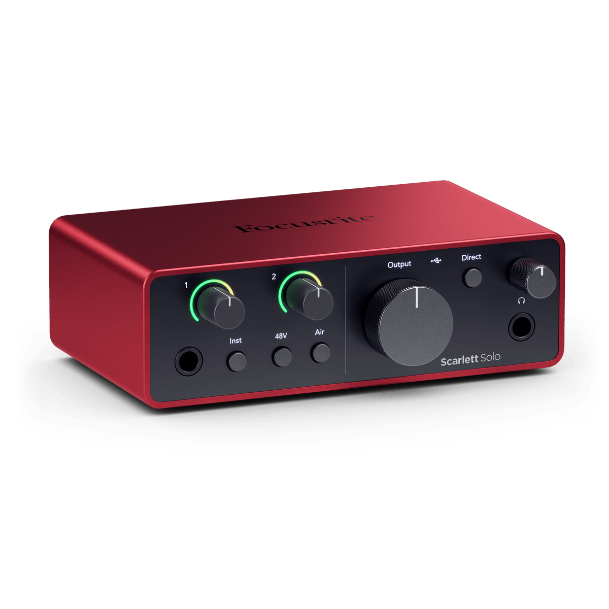 Focusrite Scarlett Solo 4.ª generación, vista principal