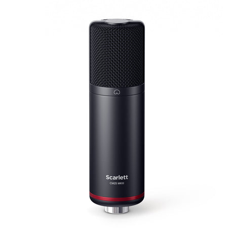 Micrófono condensador Focusrite CM25 MkIII incluido en Scarlett Solo Studio