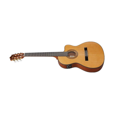 Guitarra electroacústica Ibanez GA5TCE-AM Amber High Gloss, vista adicional 3