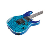 Guitarra eléctrica Ibanez GRG120QASP-BGD Blue Gradation, vista adicional 1