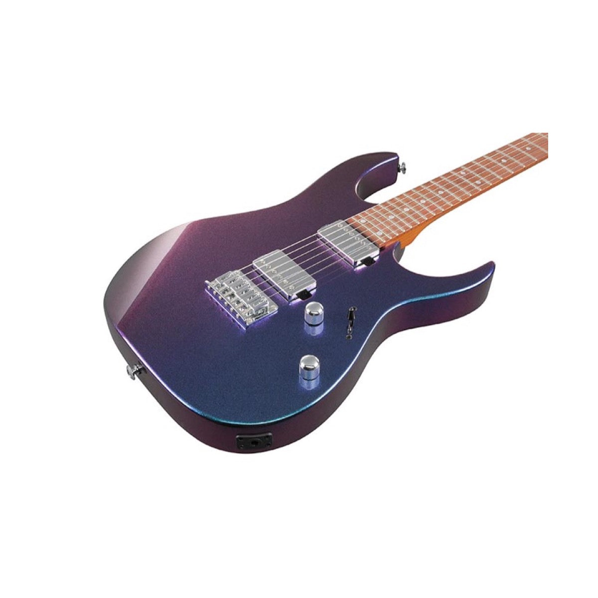 Guitarra eléctrica Ibanez GRG121SP-BMC Blue Metal Chameleon, vista adicional 1