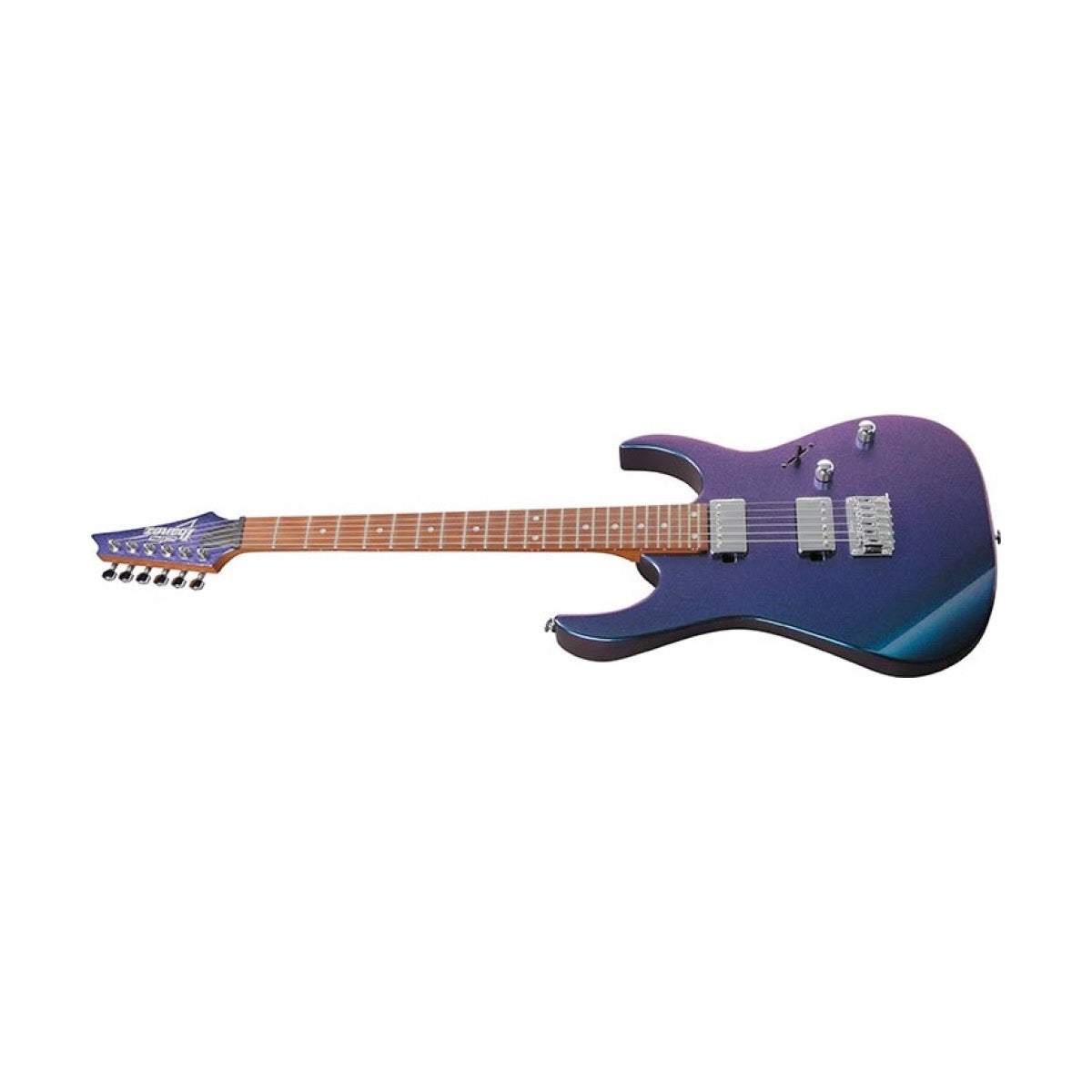 Guitarra eléctrica Ibanez GRG121SP-BMC Blue Metal Chameleon, vista adicional 3
