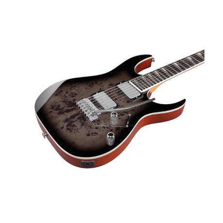 Guitarra eléctrica Ibanez GRG220PA1-BKB Transparent Brown Black Burst, vista adicional 1