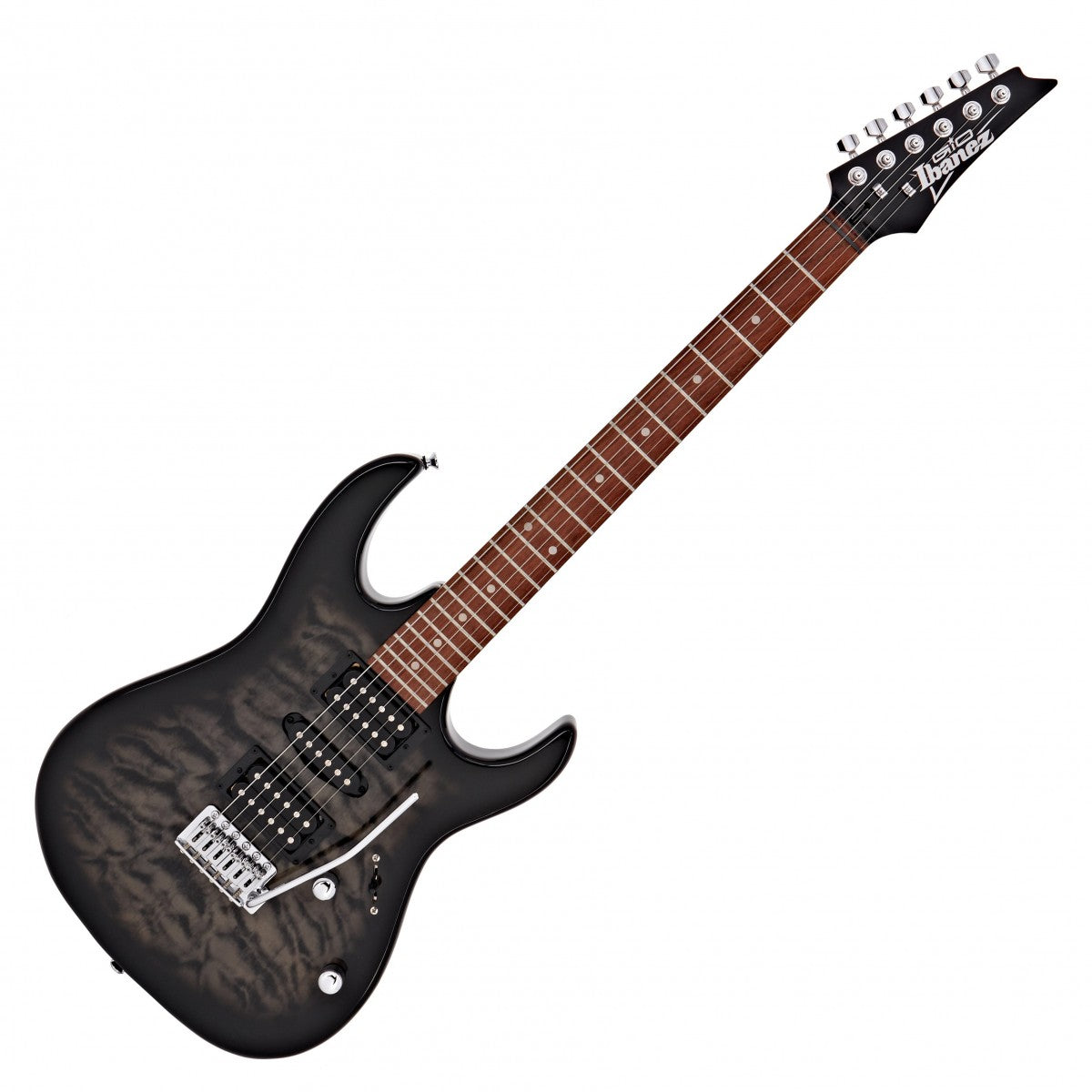 GUITARRA ELECTRICA IBAÑEZ GRX70QATKS GRIS